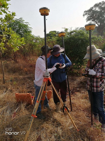 测绘队赴几内亚进行测绘工作