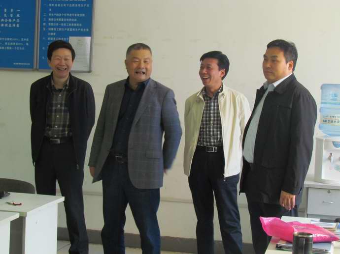 省行业管理处领导来我公司指导公作